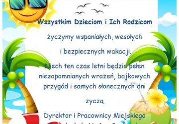 Życzenia wakacyjne