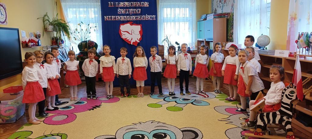 Obchody Narodowego Święta Niepodległości w naszym przedszkolu