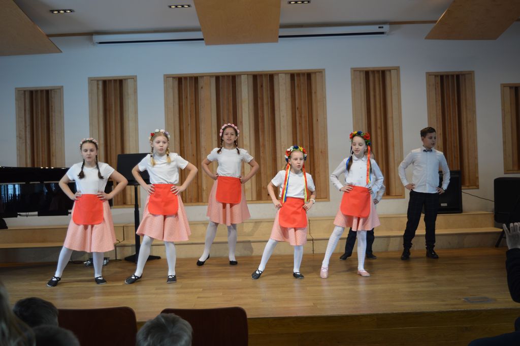 Przedszkolaki na koncercie w Szkole Muzycznej w Gorlicach