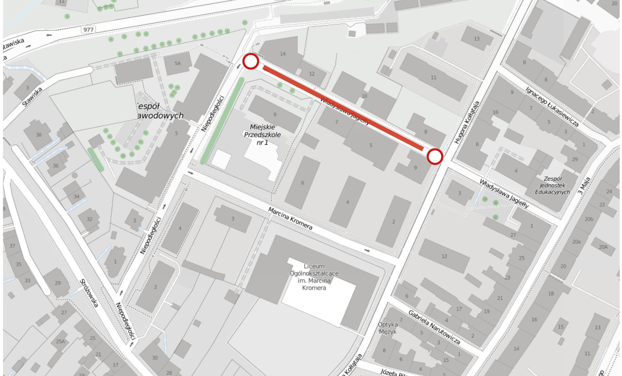 Będzie remont ul. Jagiełły – zmiana organizacji ruchu