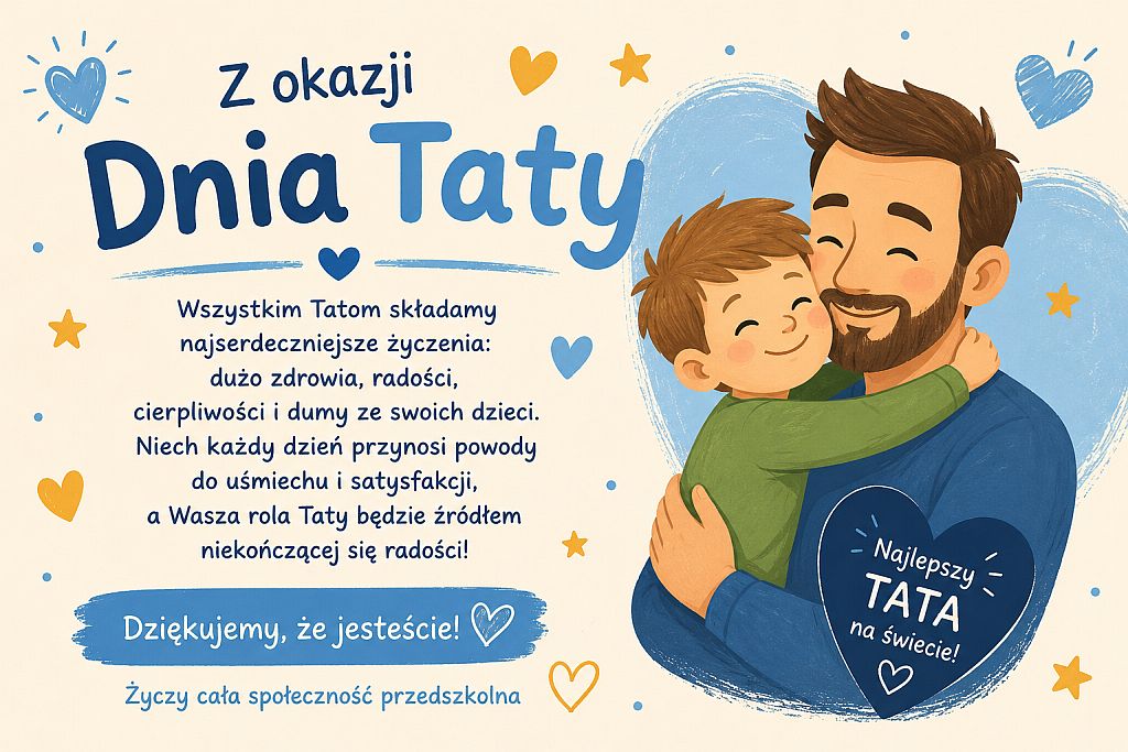 Życzenia na Dzień Taty!