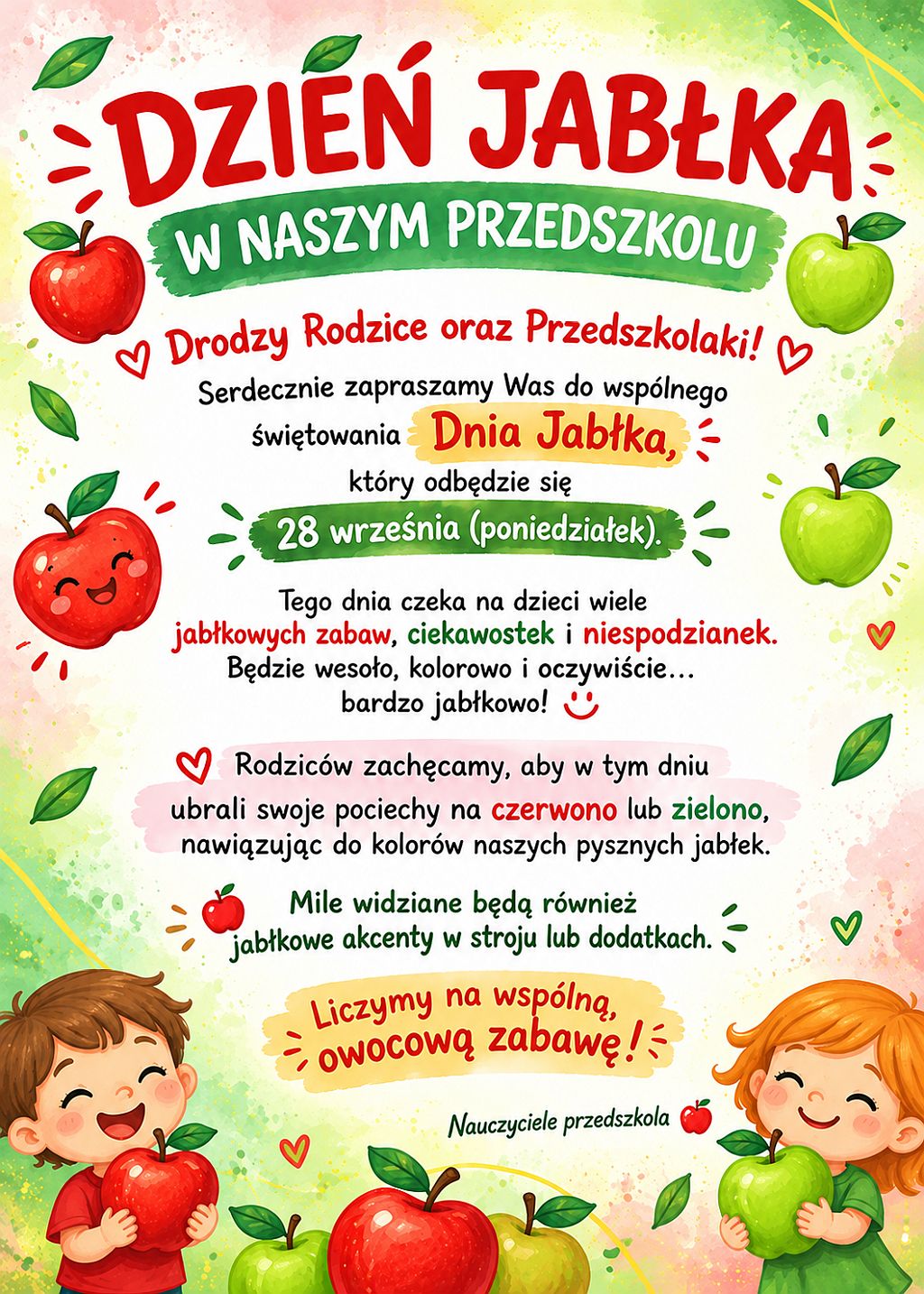 Dzień Jabłka!